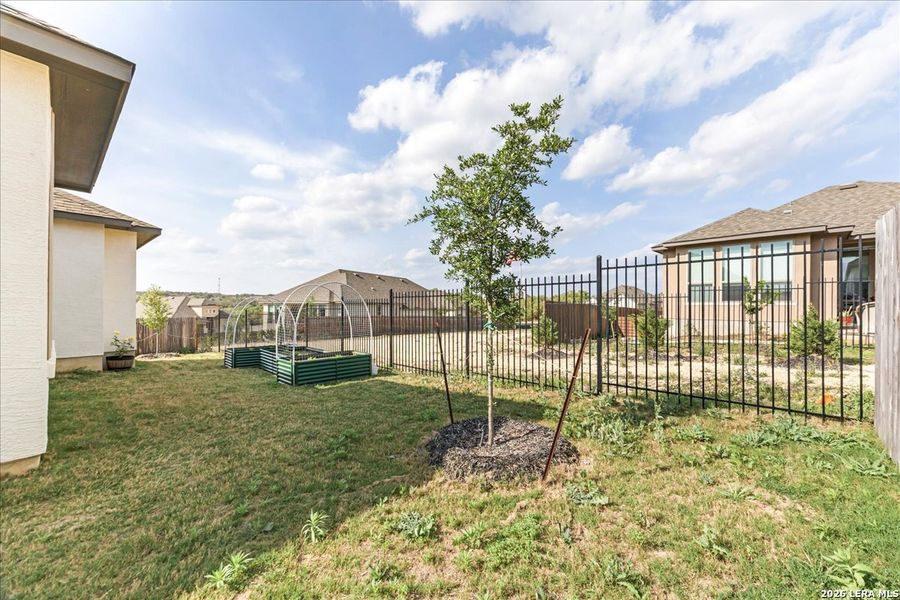 Exterior details and patio area of a home in , Bulverde (Image 26).