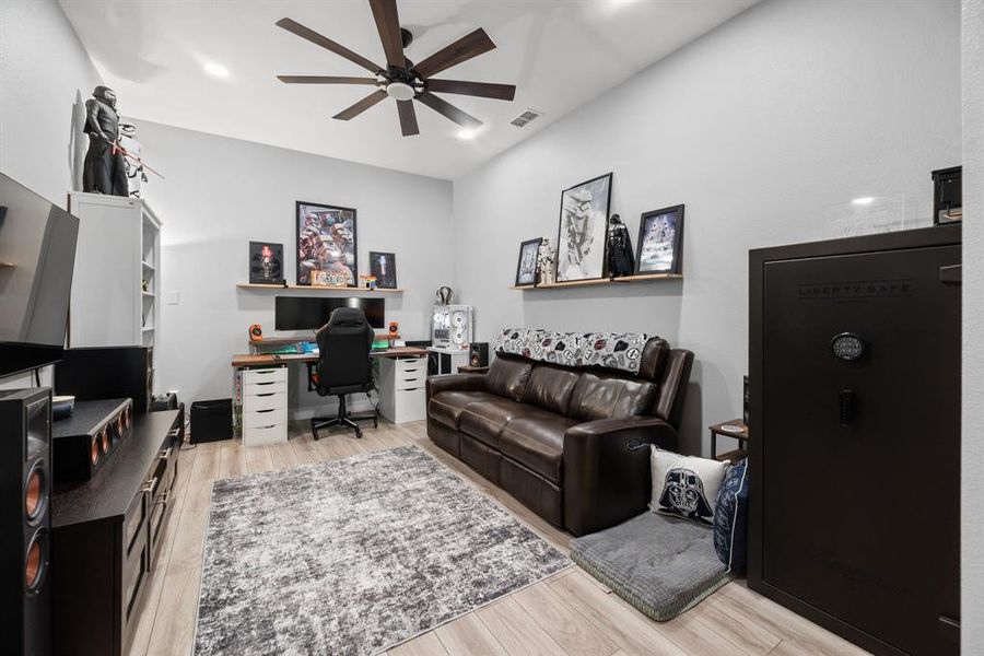 Furnished interior view inside a new home in , Nevada (Image 18). Furnished interior view inside a new home in , Nevada (Image 18).