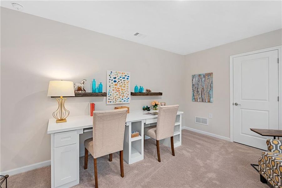 Furnished interior view inside a new home in , Gainesville (Image 17).