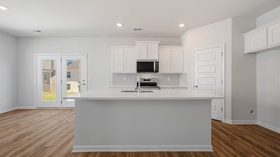 Furnished interior view inside a new home in Shoal Creek, Hampton (Image 4).