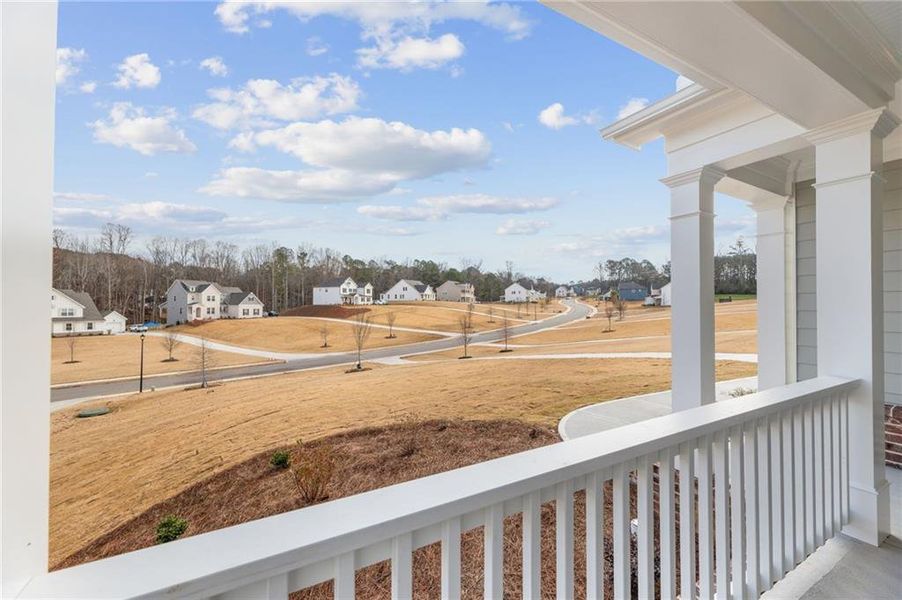 Exterior details and patio area of a home in Prescott Manor, Canton (Image 24).