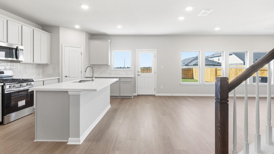 Furnished interior view inside a new home in Briarwood, Elgin (Image 8).