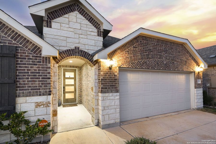 Exterior details and patio area of a home in , New Braunfels (Image 3). Exterior details and patio area of a home in , New Braunfels (Image 3).