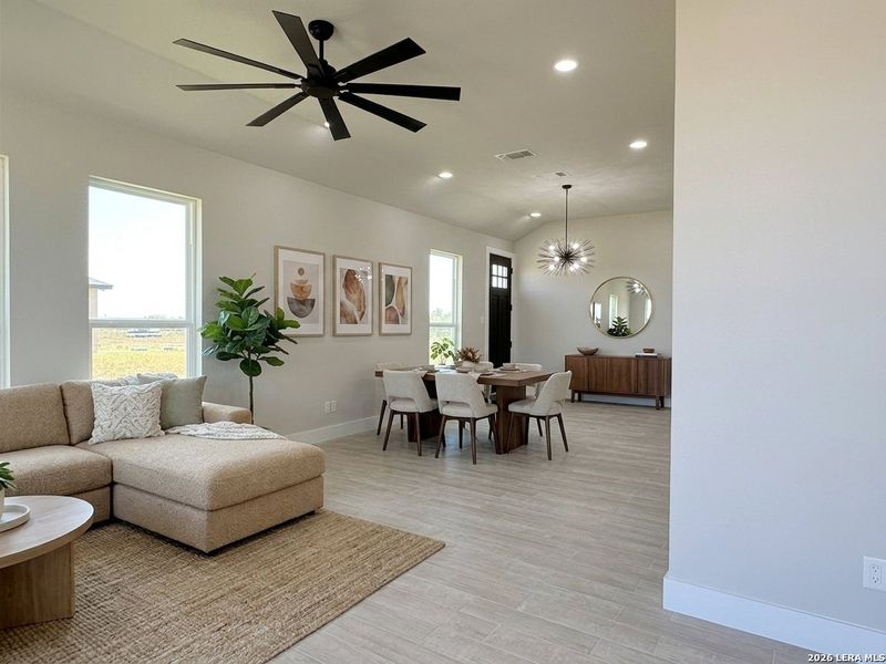 Furnished interior view inside a new home in , La Vernia (Image 9).