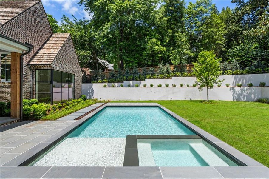 Front exterior of a new home in , Atlanta, GA, highlighting curb appeal (Image 20). Front exterior of a new home in , Atlanta, GA, highlighting curb appeal (Image 20).