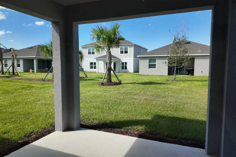 Covered Lanai for Outdoor Living in Central Florida Home