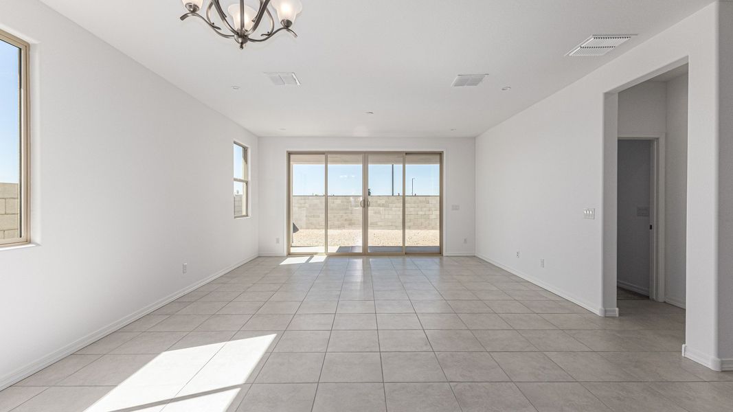 Representative furnished interior of a home built from the Camellia by DRB Homes in Teravalis, Buckeye (Image 8).