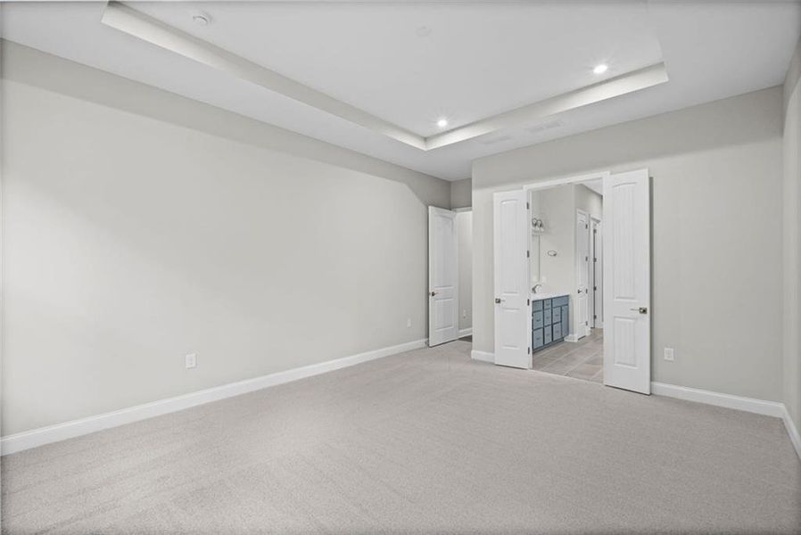 Spacious, unfurnished interior of a new home in Governor’s Preserve, Canton (Image 32).