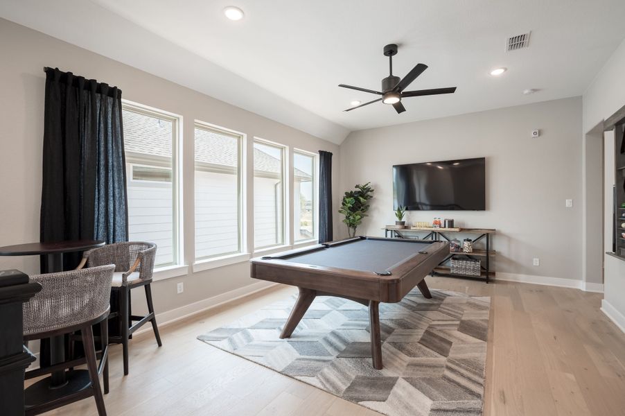 Representative furnished interior of a home built from the Fulbright by Tri Pointe Homes in Pecan Ridge, Fulshear (Image 9). Representative furnished interior of a home built from the Fulbright by Tri Pointe Homes in Pecan Ridge, Fulshear (Image 9).
