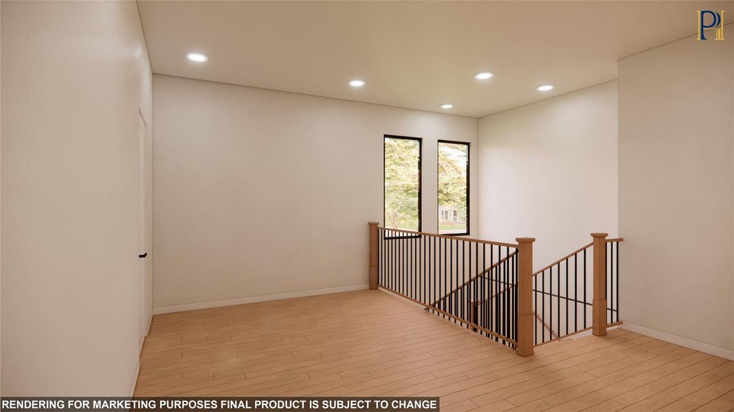 Spacious, unfurnished interior of a new home in , Katy (Image 24).