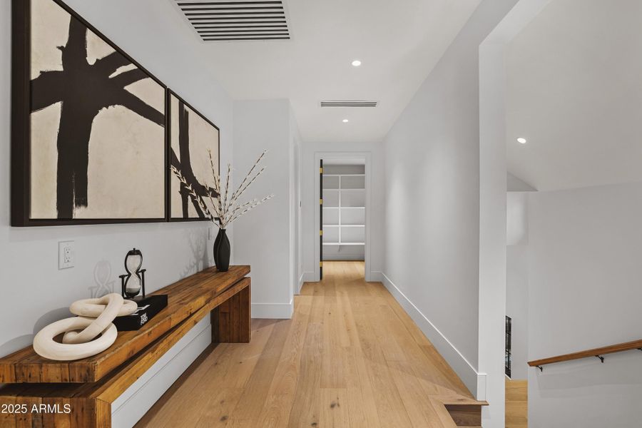 Upstairs hall Upstairs hall