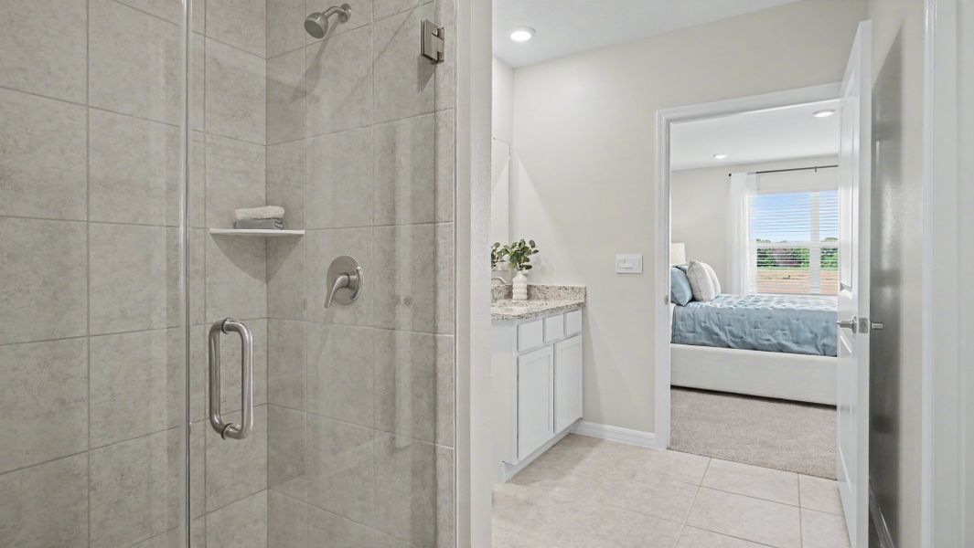 Furnished interior view inside a new home in Malabar Springs, Palm Bay (Image 34).