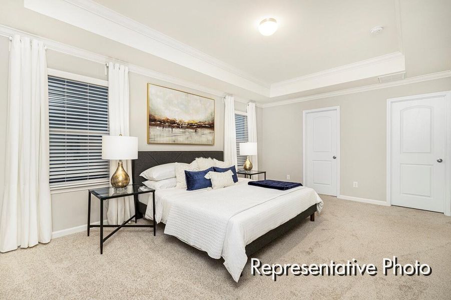 Furnished interior view inside a new home in , Ridgeville (Image 29).