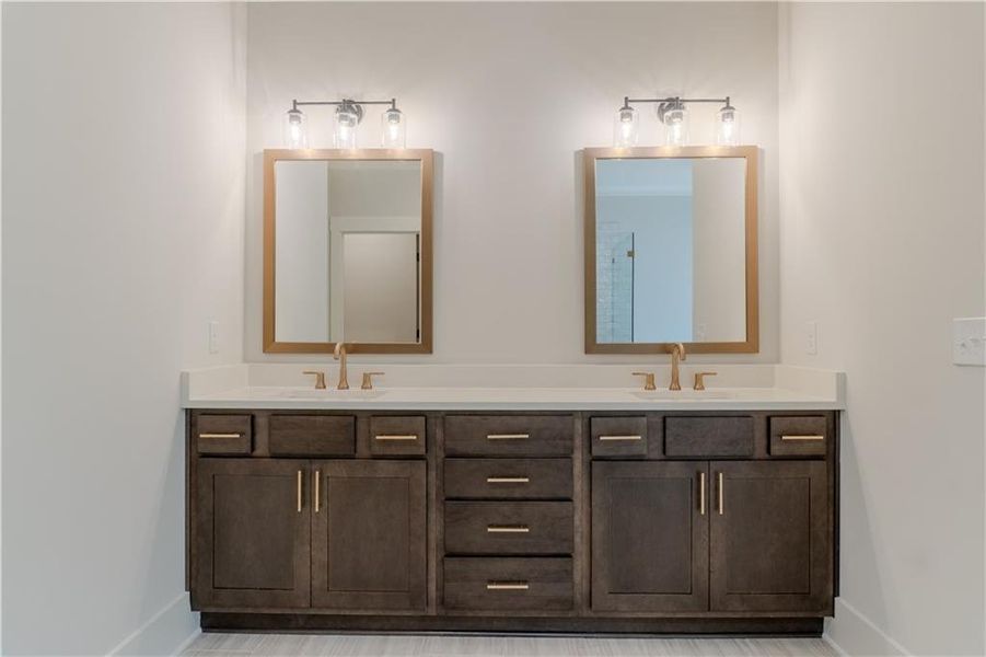 Furnished interior view inside a new home in St. Regis, Oxford (Image 15).