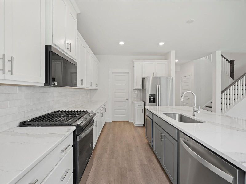 Furnished interior view inside a new home in The Coves at Lakes of Cane Bay, Summerville (Image 5).