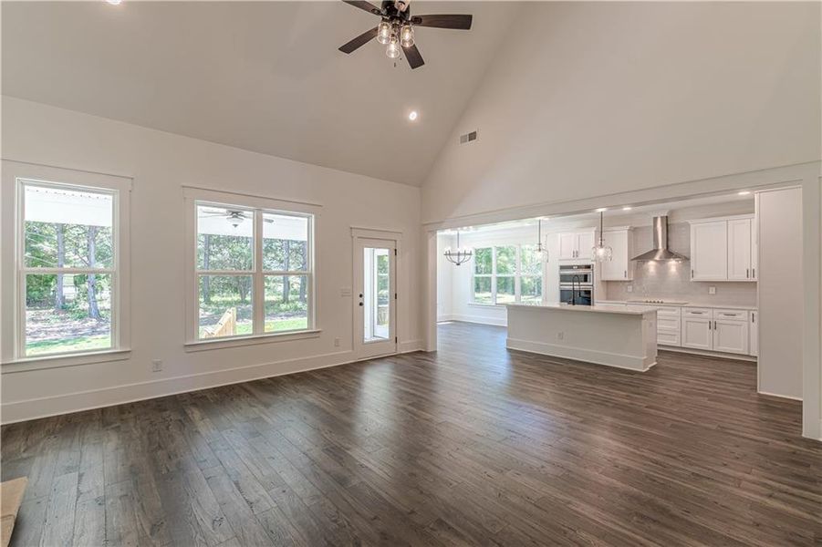 Spacious, unfurnished interior of a new home in , McDonough (Image 51).
