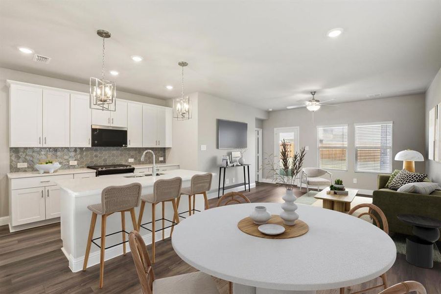 Photo is not of the actual home, but is an inspirational photo of builder’s model home and may depict options, furnishings, and/or decorator features that are not included.