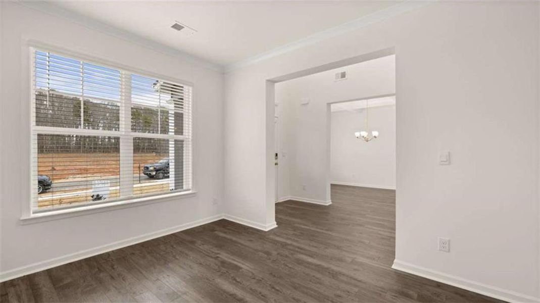 Spacious, unfurnished interior of a new home in The Gates at Pates Creek, Hampton (Image 17).