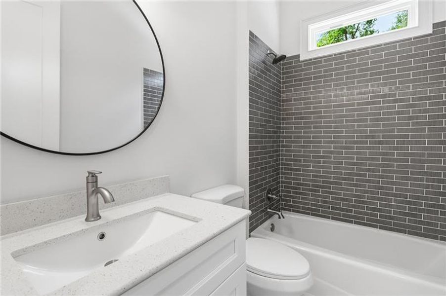 Furnished interior view inside a new home in , Marietta (Image 11).