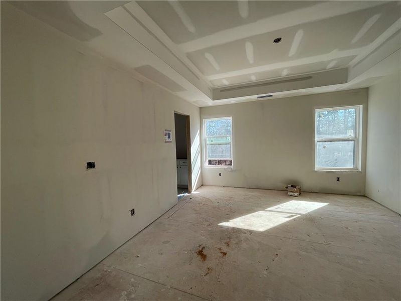 In-progress construction of a new home in , Buford, GA (Image 7).