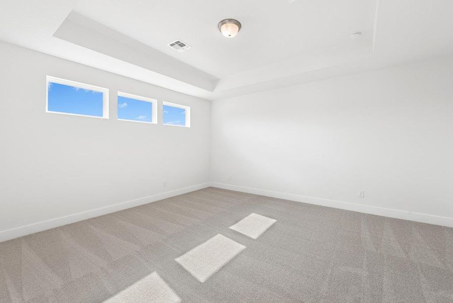 Spacious, unfurnished interior of a new home in Blackhawk, Pflugerville (Image 29).