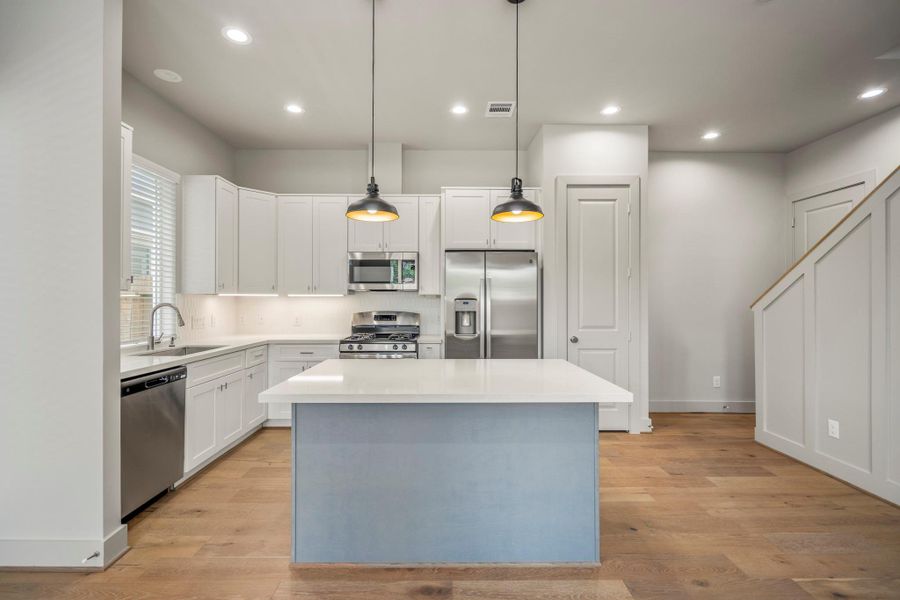 Furnished interior view inside a new home in , Houston (Image 7).