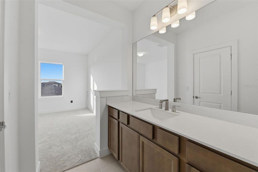 Furnished interior view inside a new home in Waterset, Apollo Beach (Image 29).