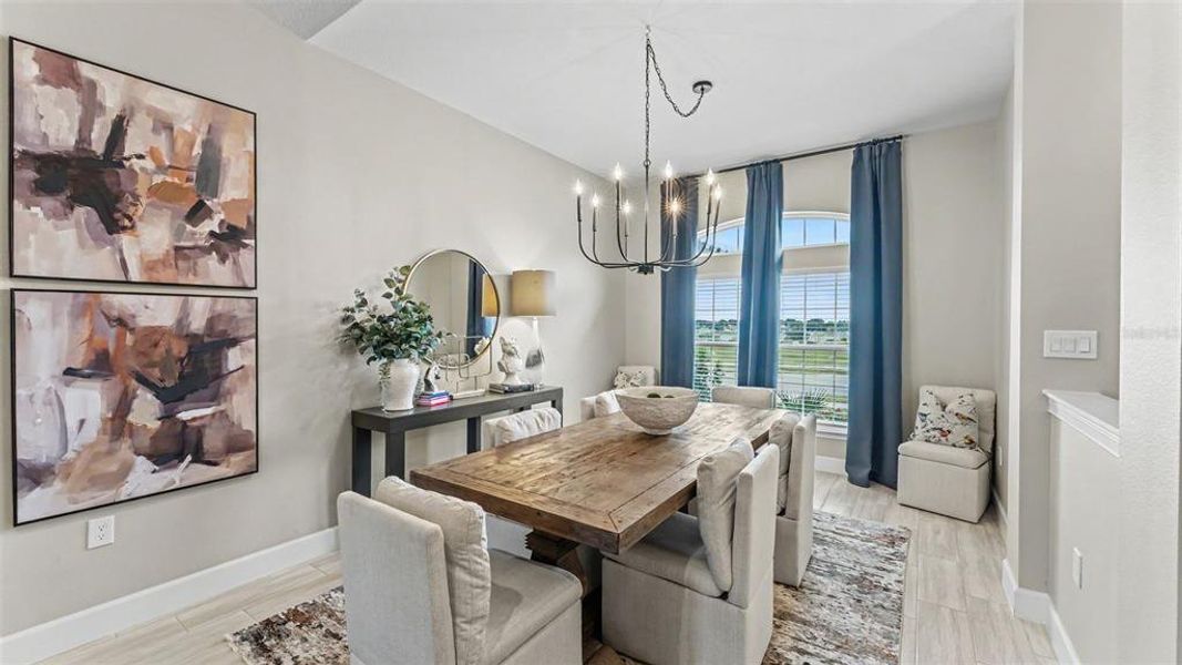 Furnished interior view inside a new home in Lake Juliana Estates, Auburndale (Image 11).