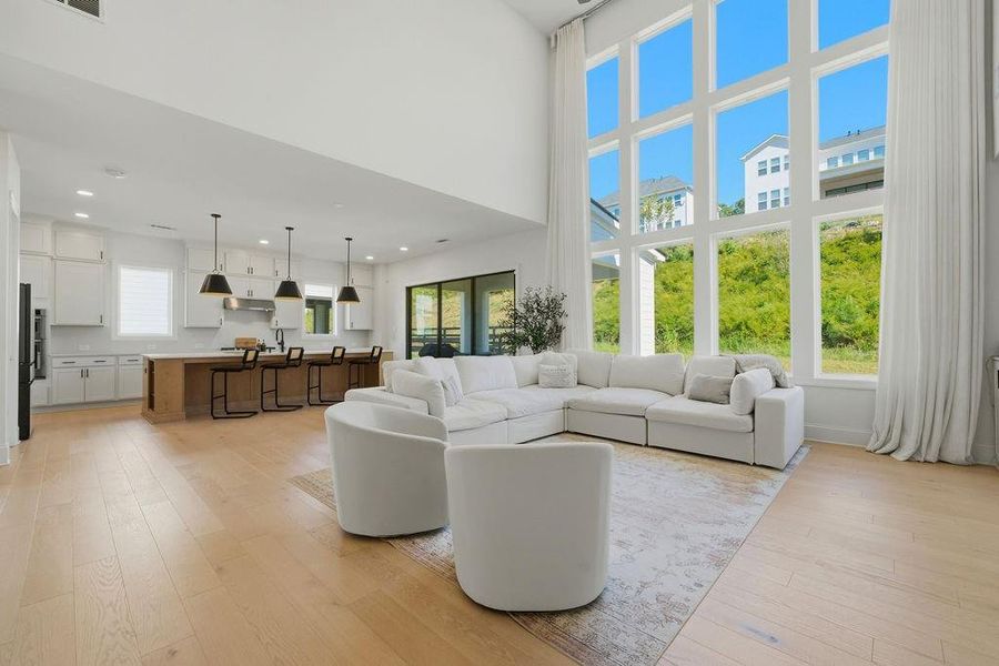 Furnished interior view inside a new home in , Woodstock (Image 33).