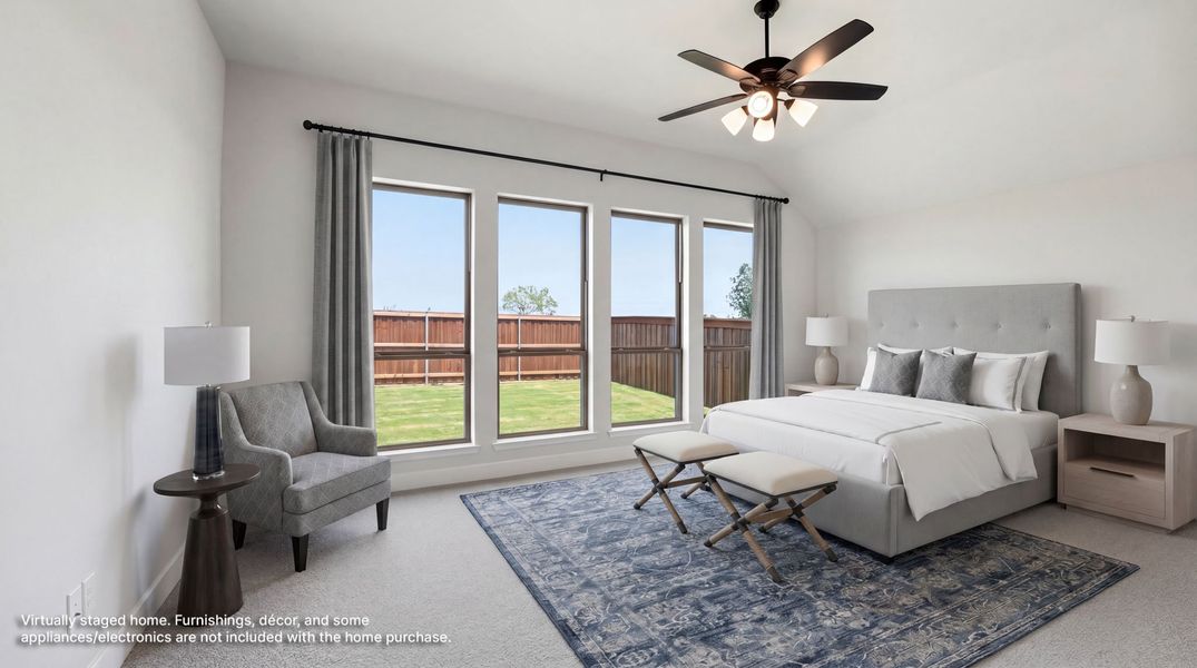 Furnished interior view inside a new home in Meraki, Forney (Image 9).