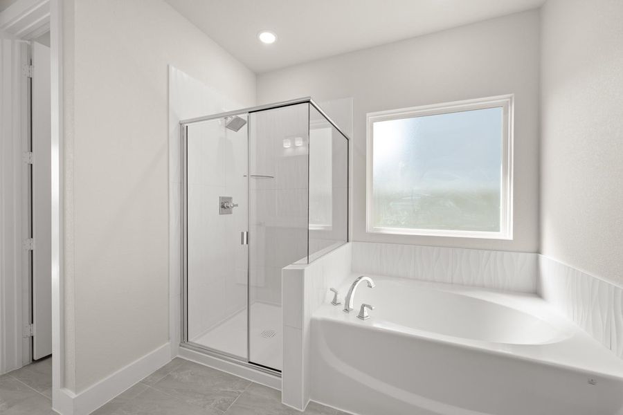 Furnished interior view inside a new home in Treeline, Justin (Image 8).