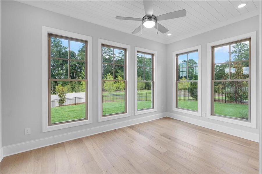 Spacious, unfurnished interior of a new home in Knollwood, Johns Creek (Image 22).