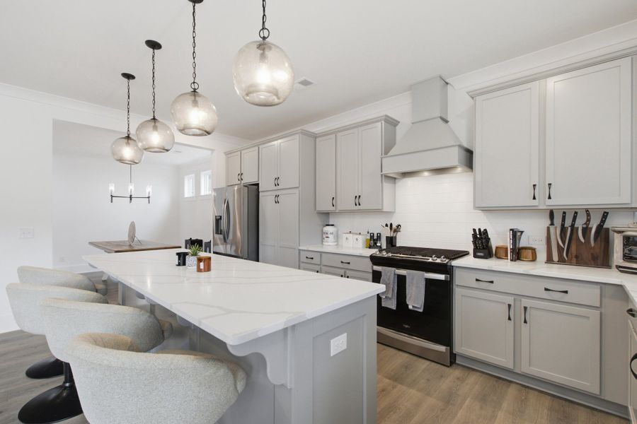 Furnished interior view inside a new home in Homecoming, Ravenel (Image 22).