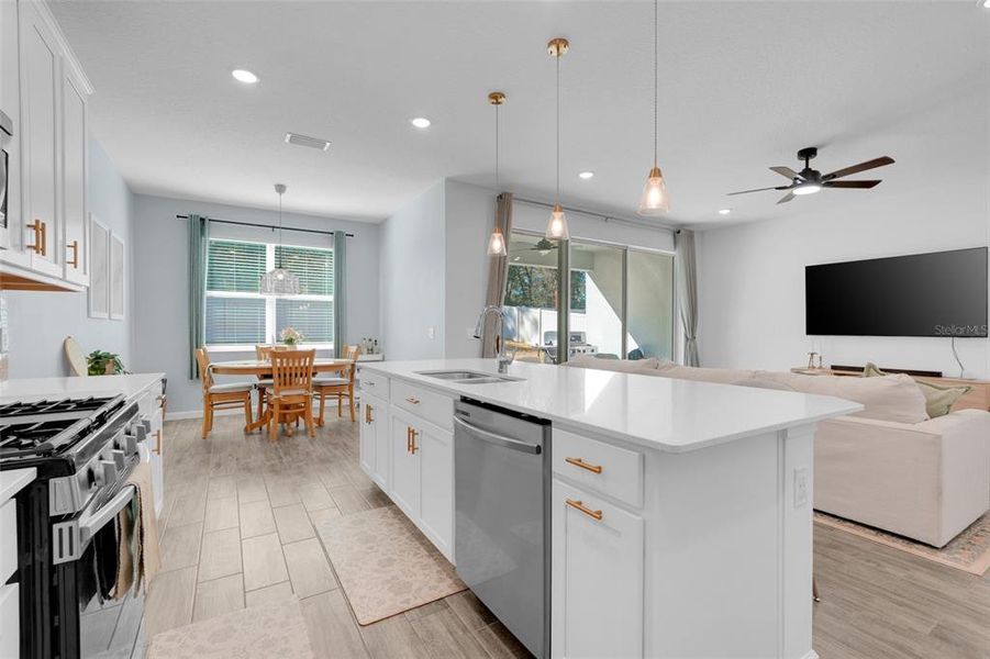 Furnished interior view inside a new home in Summerbrooke, Mount Dora (Image 8).
