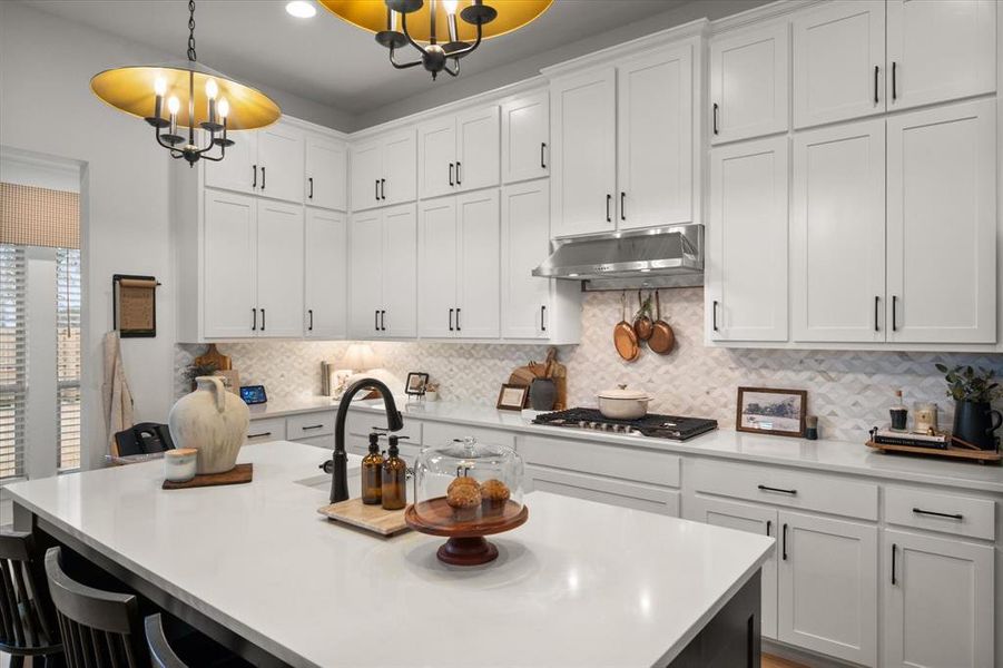 Furnished interior view inside a new home in BridgeWater, Midlothian (Image 22).