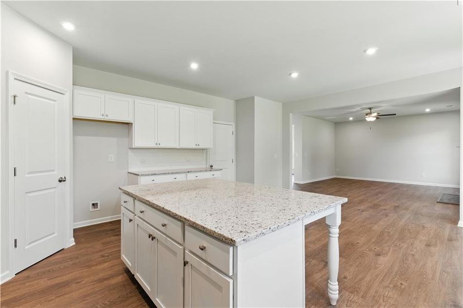 Furnished interior view inside a new home in , Adairsville (Image 8).