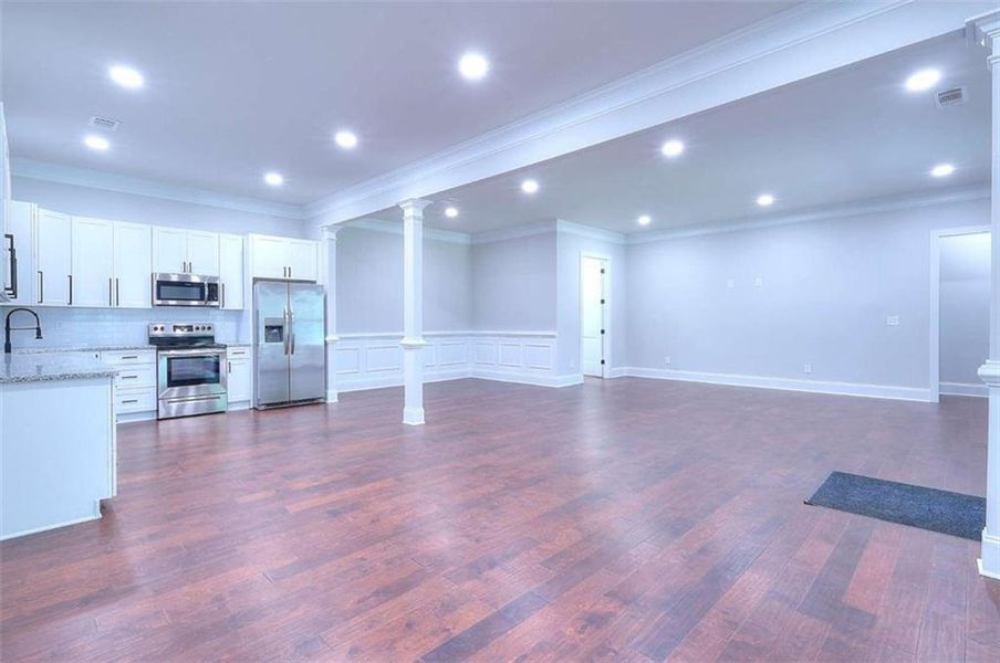 Spacious, unfurnished interior of a new home in , Monroe (Image 44). Spacious, unfurnished interior of a new home in , Monroe (Image 44).