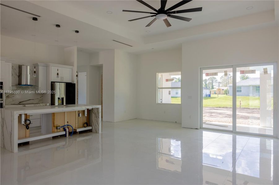 Furnished interior view inside a new home in , Lehigh Acres (Image 7).