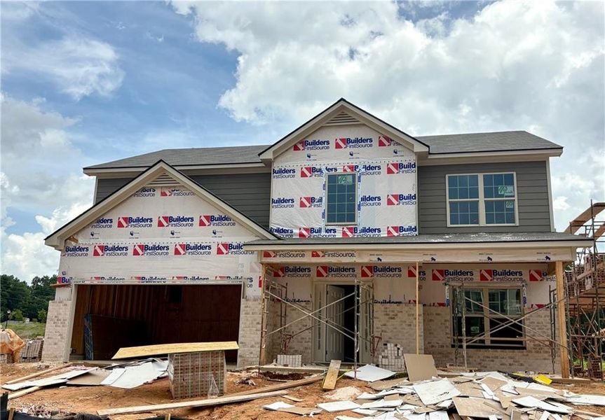 In-progress construction of a new home in , Grayson, GA (Image 1). In-progress construction of a new home in , Grayson, GA (Image 1).