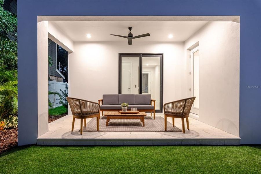 Furnished interior view inside a new home in , Tampa (Image 51).