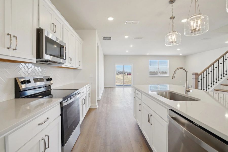 Furnished interior view inside a new home in Ascent at Arbor Ridge, La Vergne (Image 12).