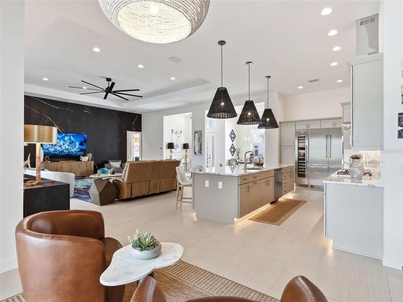 Furnished interior view inside a new home in , The Villages (Image 59). Furnished interior view inside a new home in , The Villages (Image 59).