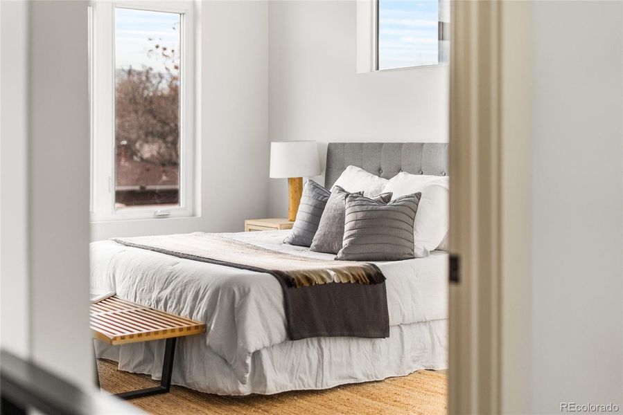Furnished interior view inside a new home in , Denver (Image 17).