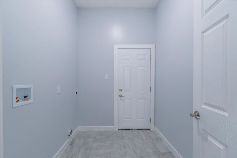 Washer and Dryer room