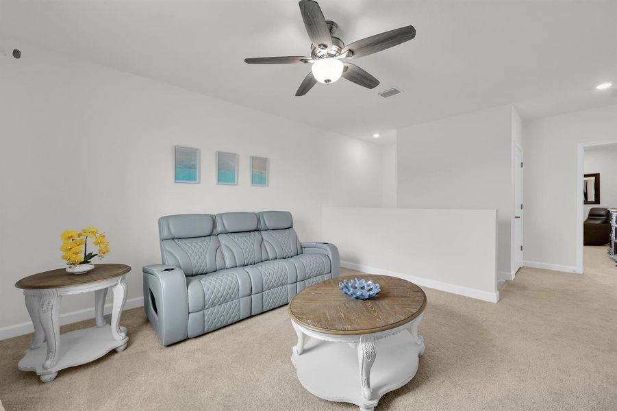 Upstairs Living Room