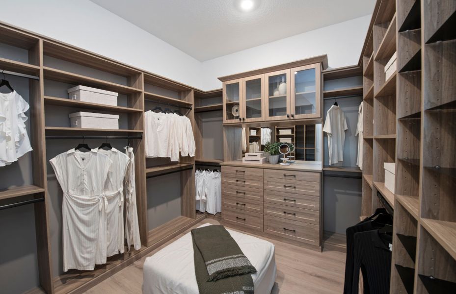 Expansive Owner's Walk-In Closet
