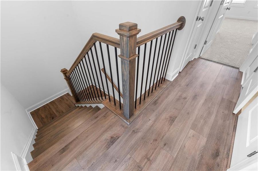 Spacious, unfurnished interior of a new home in Evanshire Townhomes, Duluth (Image 27).