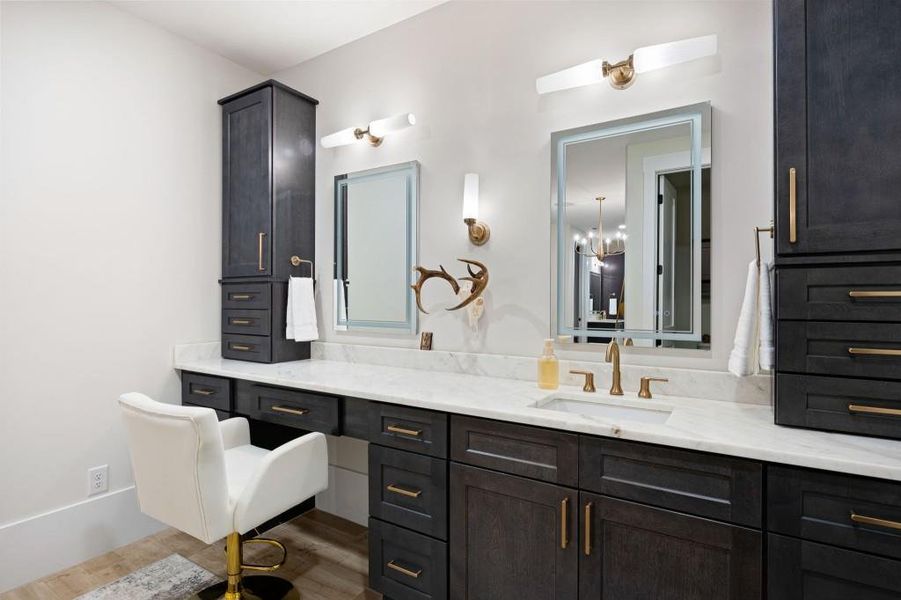 Furnished interior view inside a new home in , Rydal (Image 42).