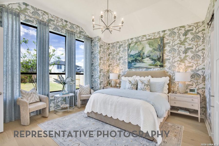 Furnished interior view inside a new home in The Ranches at Creekside, Boerne (Image 7).