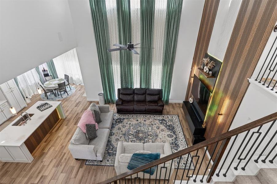 Furnished interior view inside a new home in , Little Elm (Image 11).